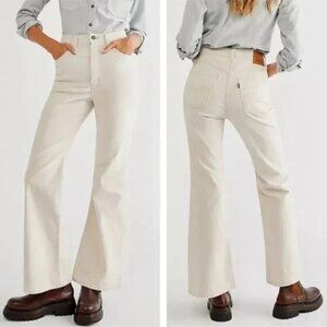 Levi’s High Waist Corduroy Flare Leg Pants Size 30